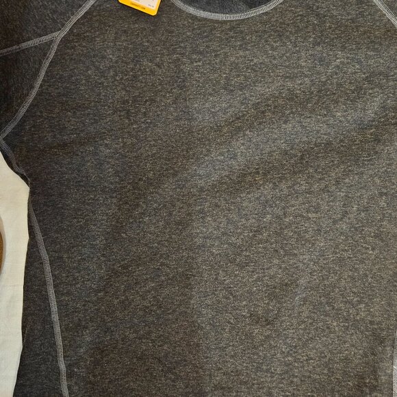 Women's Carhartt Force Heavyweight Synthetic Wool-Blend Fleece Base Crewneck Top - Picture 6 of 10